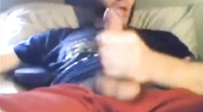 Daddy Shoots 10 Loads - Amateur Webcam Handjob