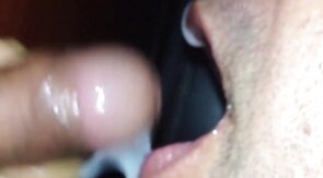 Glory Hole Big-Cock Blowjob: A Huge Load