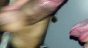 Glory Hole Big-Cock Blowjob: A Huge Load