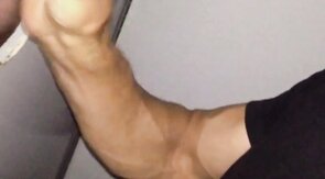 Glory Hole Big-Cock Blowjob: A Huge Load
