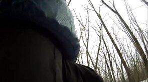 Mature Gay Daddy Blowjob Outside