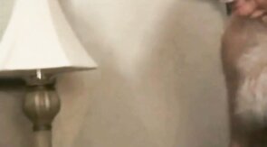 Silver Fox Daddy and His Boy Toy in a Hotel Room