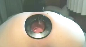 Sissy Gaping Hole Stretched and Fucked by Sex Toy