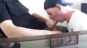 Sucking and Swallowing My Buddy's Load