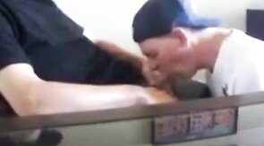 Sucking and Swallowing My Buddy's Load