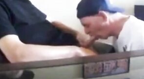 Sucking and Swallowing My Buddy's Load