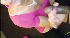 Big Black Cock for TS Slut Leila