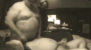 Fat Daddy Trucker Barebacks Young Pup