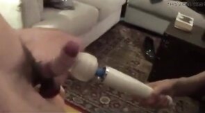 Big Cock Guy Having Fun with a Twink Sam