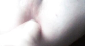 Twink Fucks Himself with a Sex Toy Covered in Cum