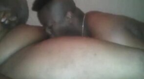 Hung Black Chub Gets Cock Sucked by Amateur
