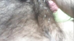 Hairy Bear Shows Off on Webcam