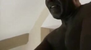 Big-Cock Daddy Barebacks Amateur Chocolate-Eating Grandpa Bear