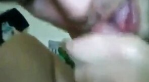 Twink friends suck and stroke big cocks to orgasm in bed.