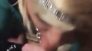 Sissy Amateur Blowjob and Facial