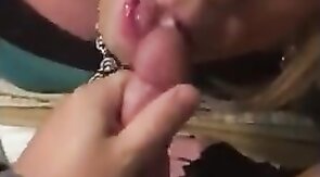 Sissy Amateur Blowjob and Facial