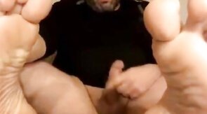 Beefy German Daddy Strokes and Cums on Cam