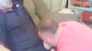 Big Cock Amateur Gets Blowjob