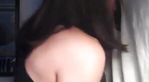 Black Cock Blowjob at Gloryhole by Crossdresser