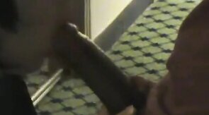 Country Crossdresser Sucks a Huge Cock
