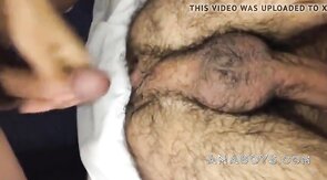 Bareback Webcam Amateur Takes on Hairy Hunk's Virgin Ass
