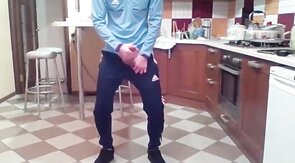 Hunk's Secret Masturbation Tape  by Amateur Cameraman