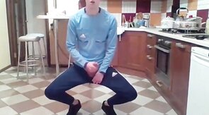 Hunk's Secret Masturbation Tape  by Amateur Cameraman