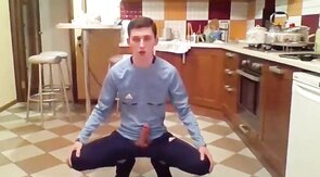 Hunk's Secret Masturbation Tape  by Amateur Cameraman