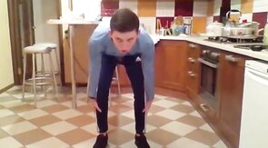 Hunk's Secret Masturbation Tape  by Amateur Cameraman