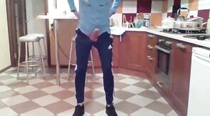 Hunk's Secret Masturbation Tape  by Amateur Cameraman