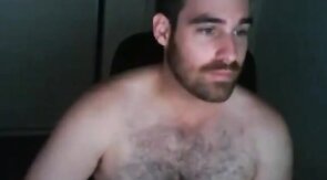 Amateur Daddy Hunk Strokes His Big Cock