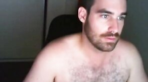 Amateur Daddy Hunk Strokes His Big Cock