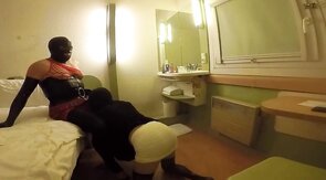 Crossdresser's BDSM Blowjob Debut