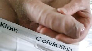Daddy's Uncut Cock Massage