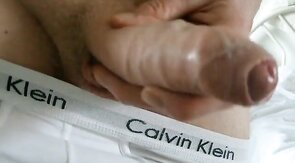 Daddy's Uncut Cock Massage