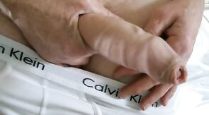 Daddy's Uncut Cock Massage