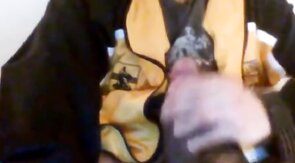 Str8 Danish Guy Cums on Paper Towel with Monstercock