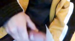 Str8 Danish Guy Cums on Paper Towel with Monstercock