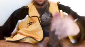 Str8 Danish Guy Cums on Paper Towel with Monstercock