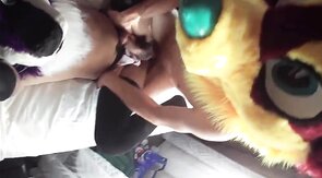 Revy and Blaise's Interracial Bareback Amateur Video