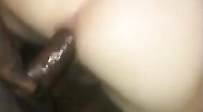Amateur Bareback with a Big Black Cock