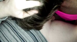 Amateur Girl Encourages Sissy Play for Hubby