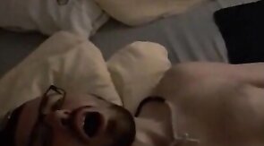 Muscular Serbian Twink Plays with His Black Dildo!
