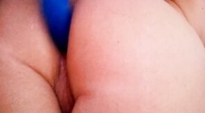 Twink Crossdresser Fucks Himself in the Morning