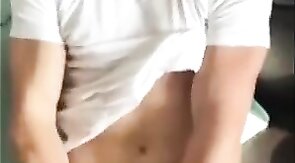 Twink Couple's Webcam Masturbation Session