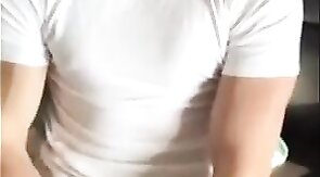Twink Couple's Webcam Masturbation Session