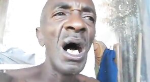 Big-Cock Daddy Plays Alone Outside