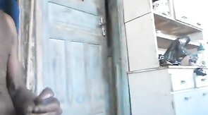 Big-Cock Daddy Plays Alone Outside