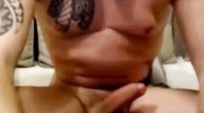 Big-Dick Daddy's Precum & Cum Webcam Show