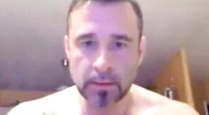 Big-Dick Daddy's Precum & Cum Webcam Show
